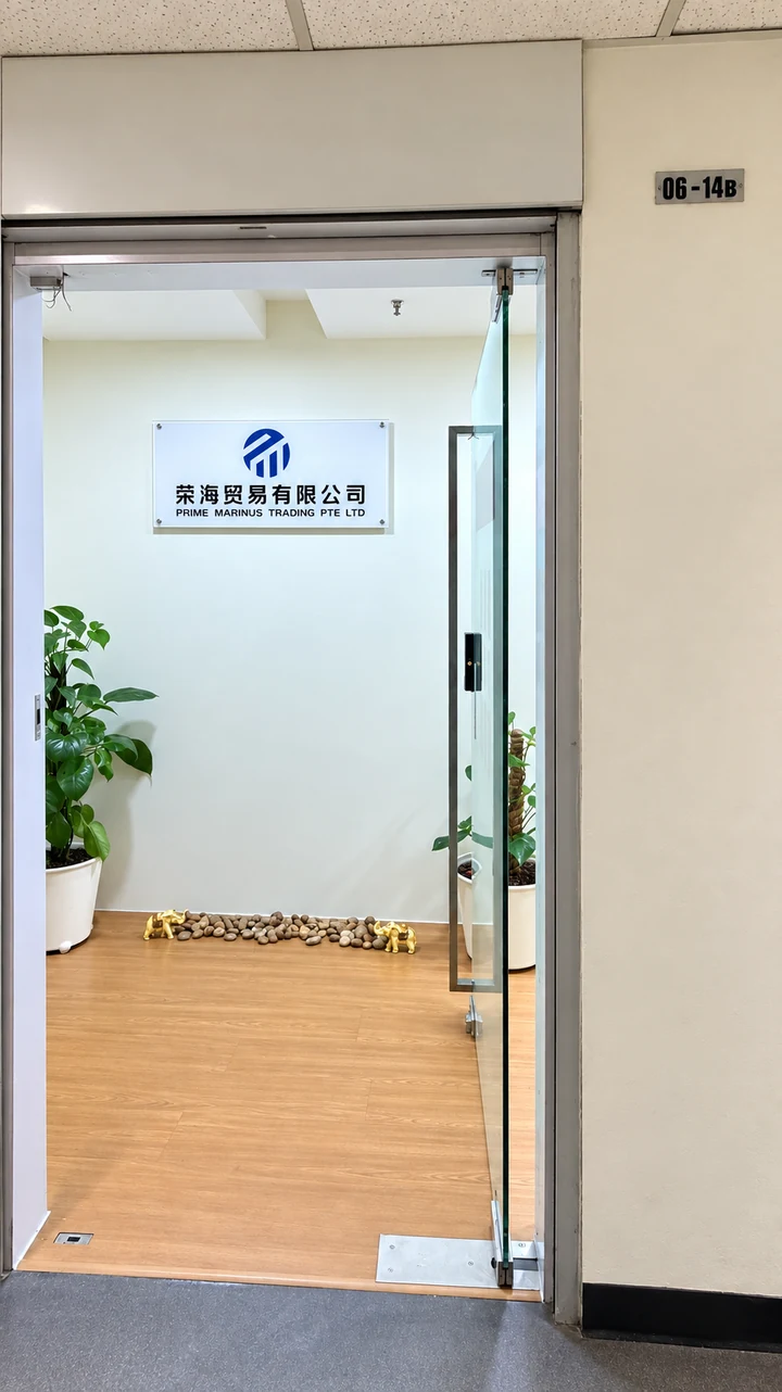 Entrance to the Prime Marinus Singapore office