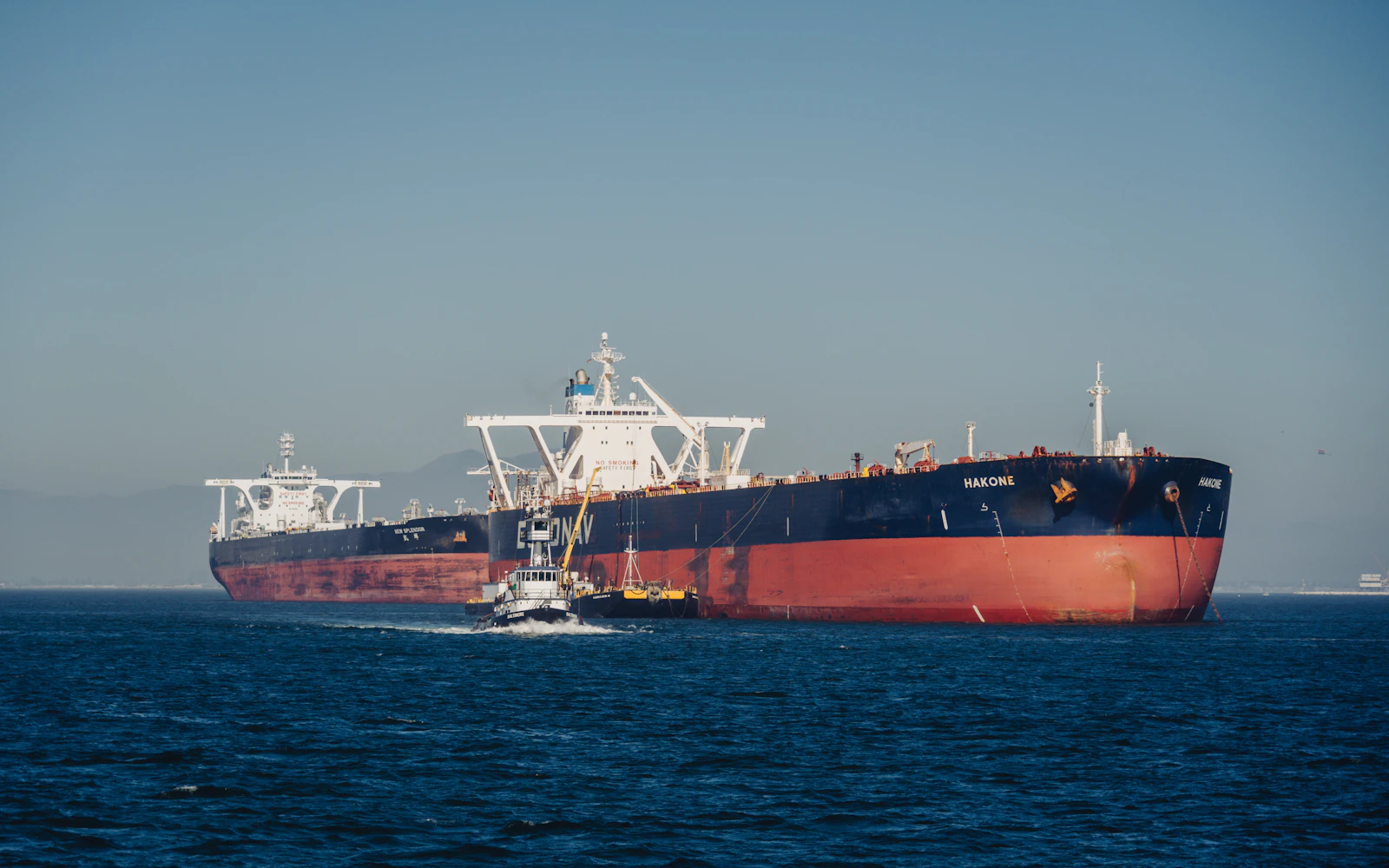 Tankers supporting marine gas oil supply